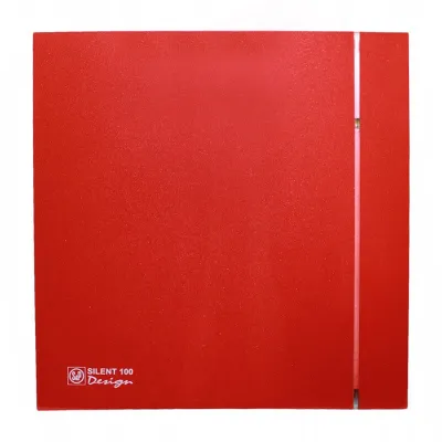 Вытяжной вентилятор Soler&Palau Silent-100 CZ Red Design 4C (5210611800)