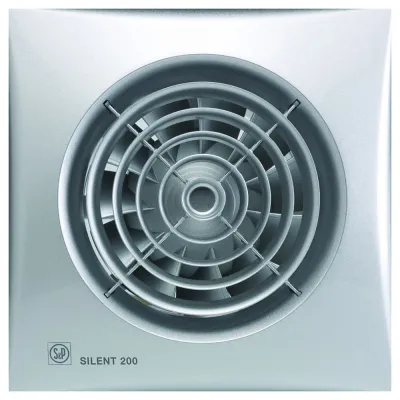 Вытяжной вентилятор Soler&Palau Silent-200 CRZ Silver (5210320700)