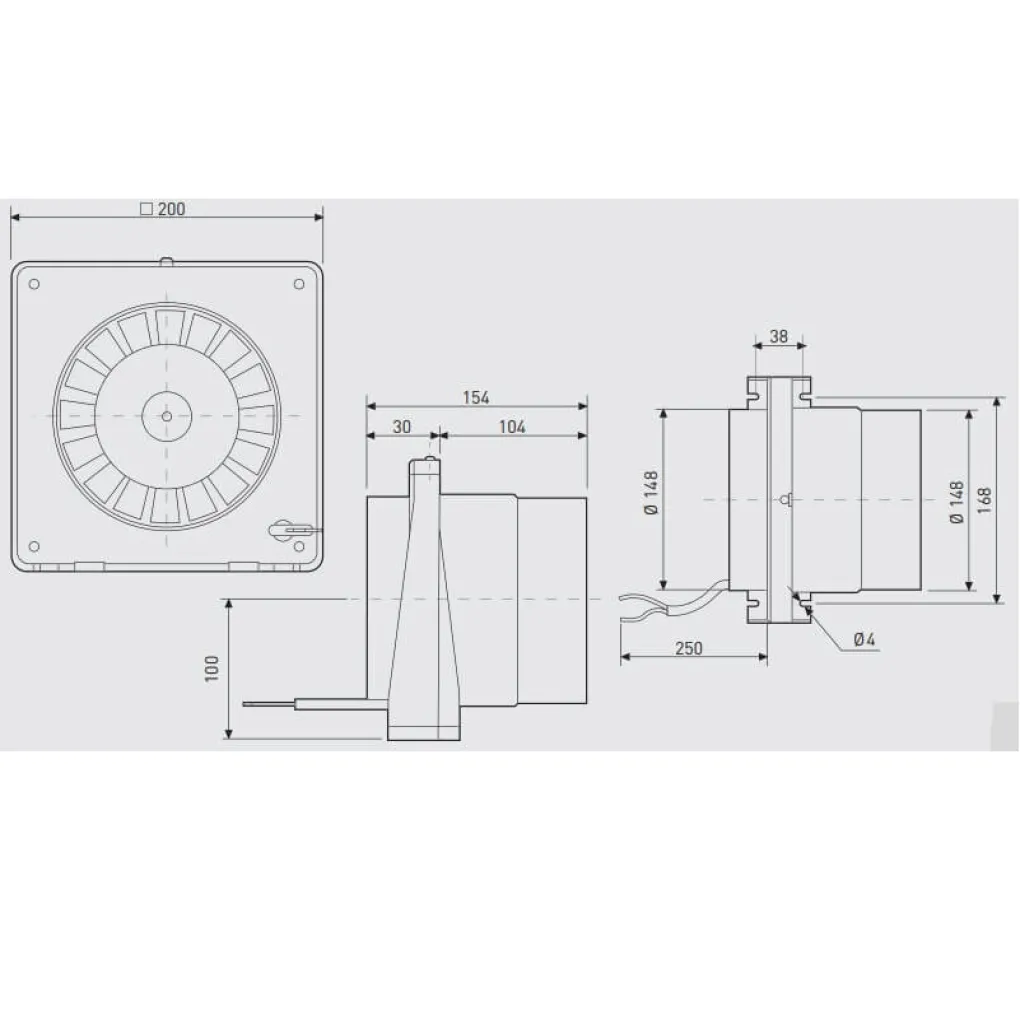 Канальний вентилятор Soler&Palau TDM-300 (5210226600)- Фото 2