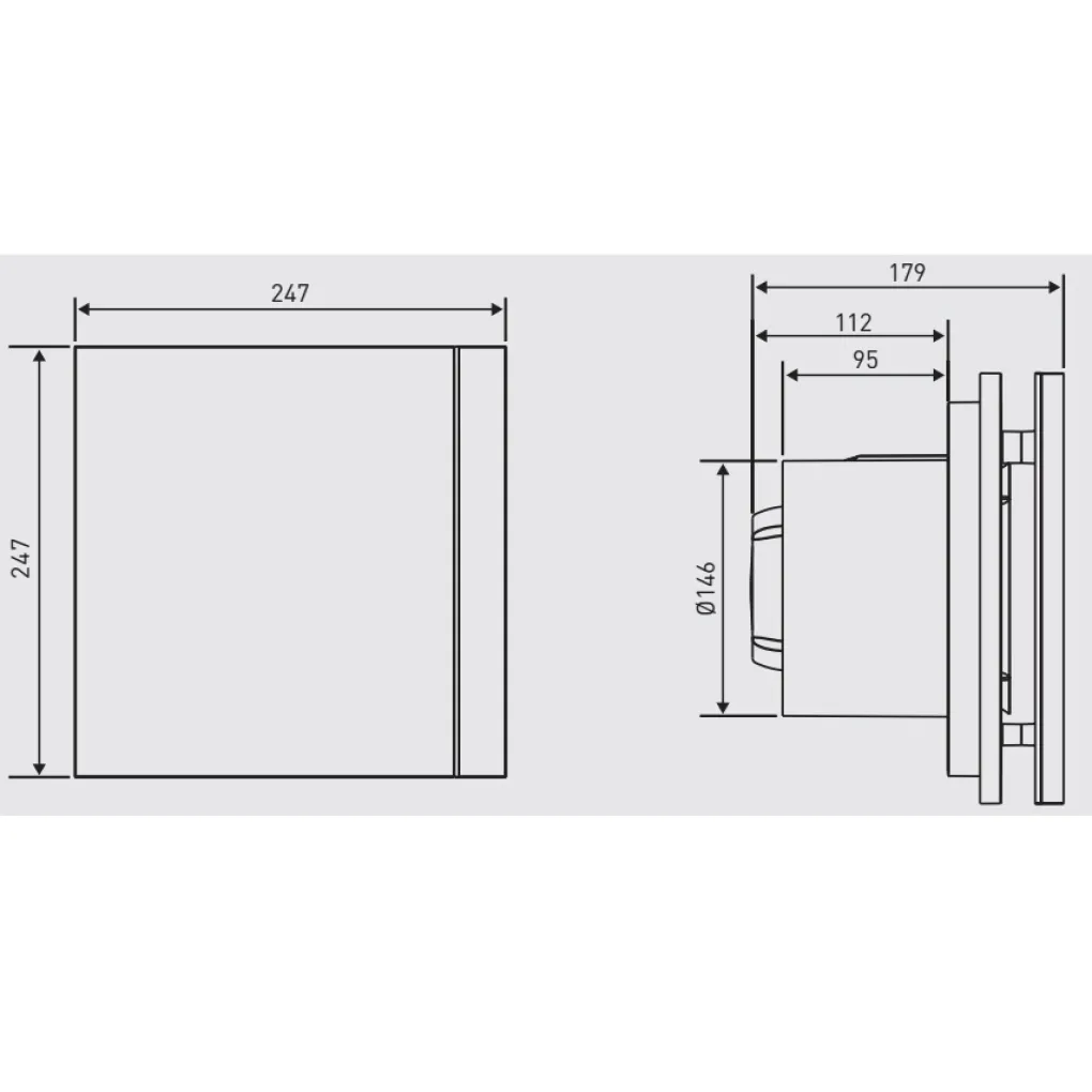 Вытяжной осевой вентилятор Soler&Palau Silent-300 CHZ PLUS DESIGN 3C (5210622900)- Фото 2