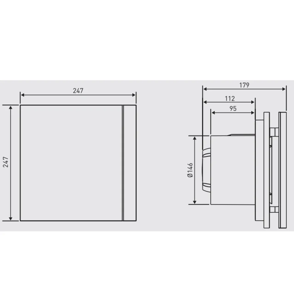 Витяжний осьовий вентилятор Soler&Palau Silent-300 CRZ PLUS DESIGN 3C (5210622800)- Фото 3