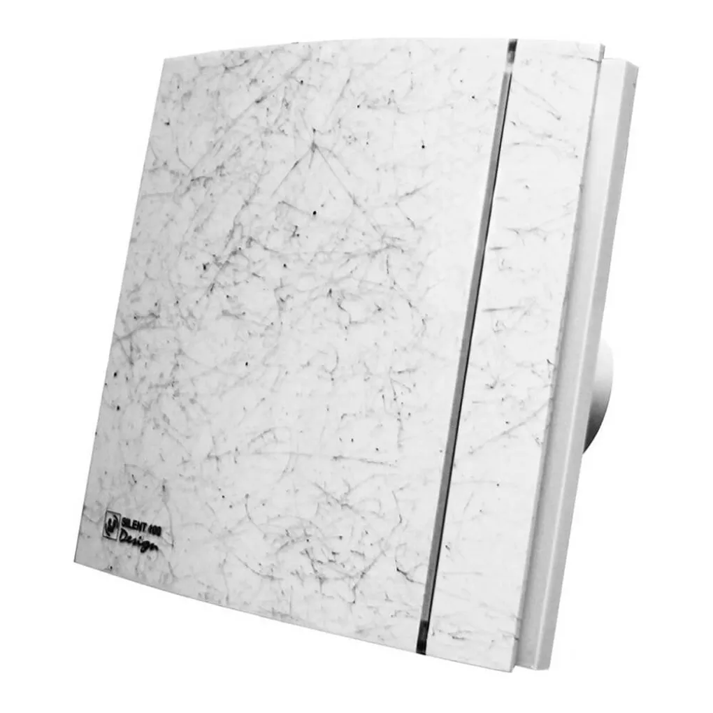 Вытяжной вентилятор Soler&Palau Silent-100 CZ Marble White Design 4C (5210612000)- Фото 2