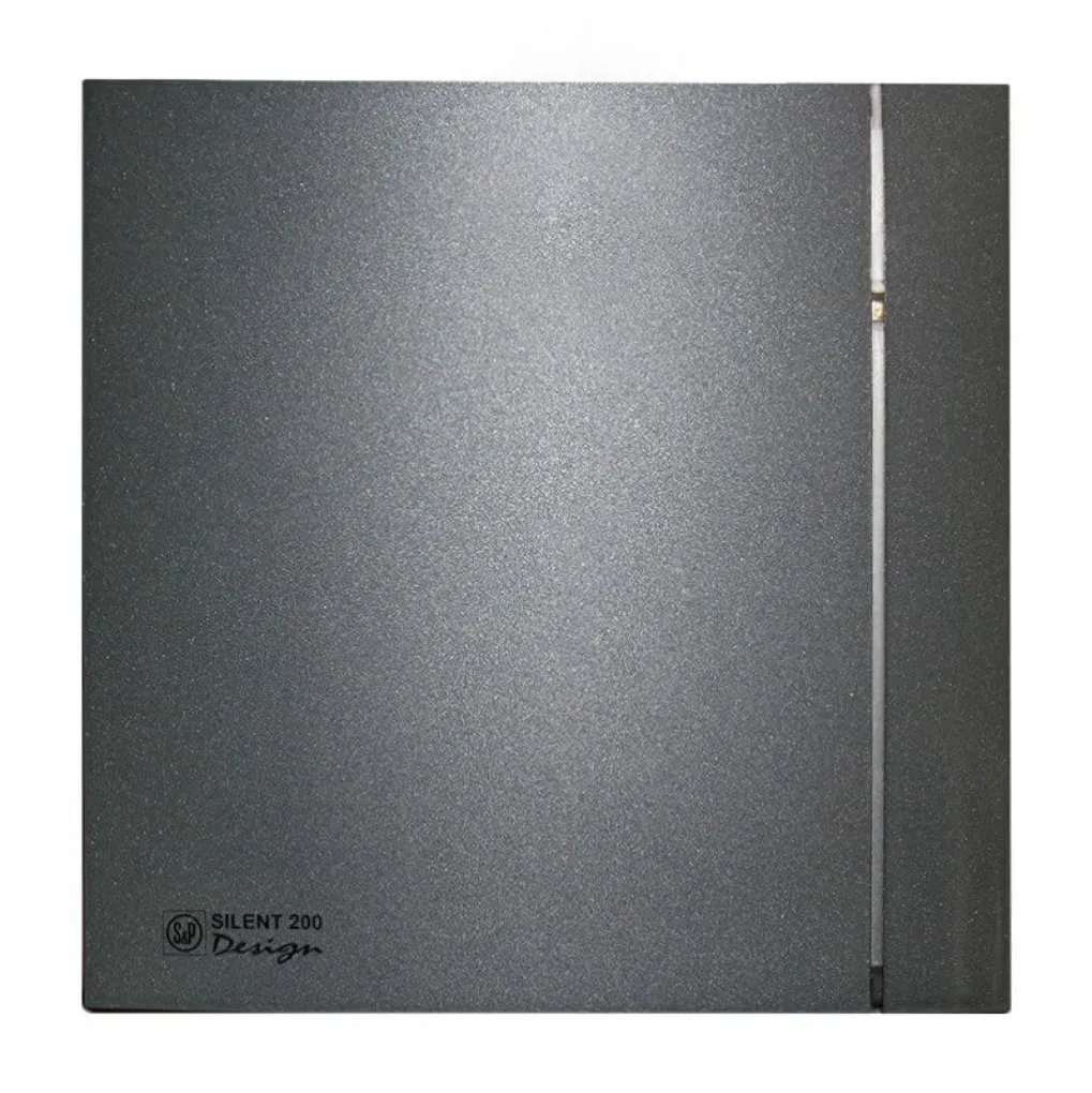 Вытяжной вентилятор Soler&Palau Silent-200 CZ Grey Design 4C (5210616600)- Фото 2