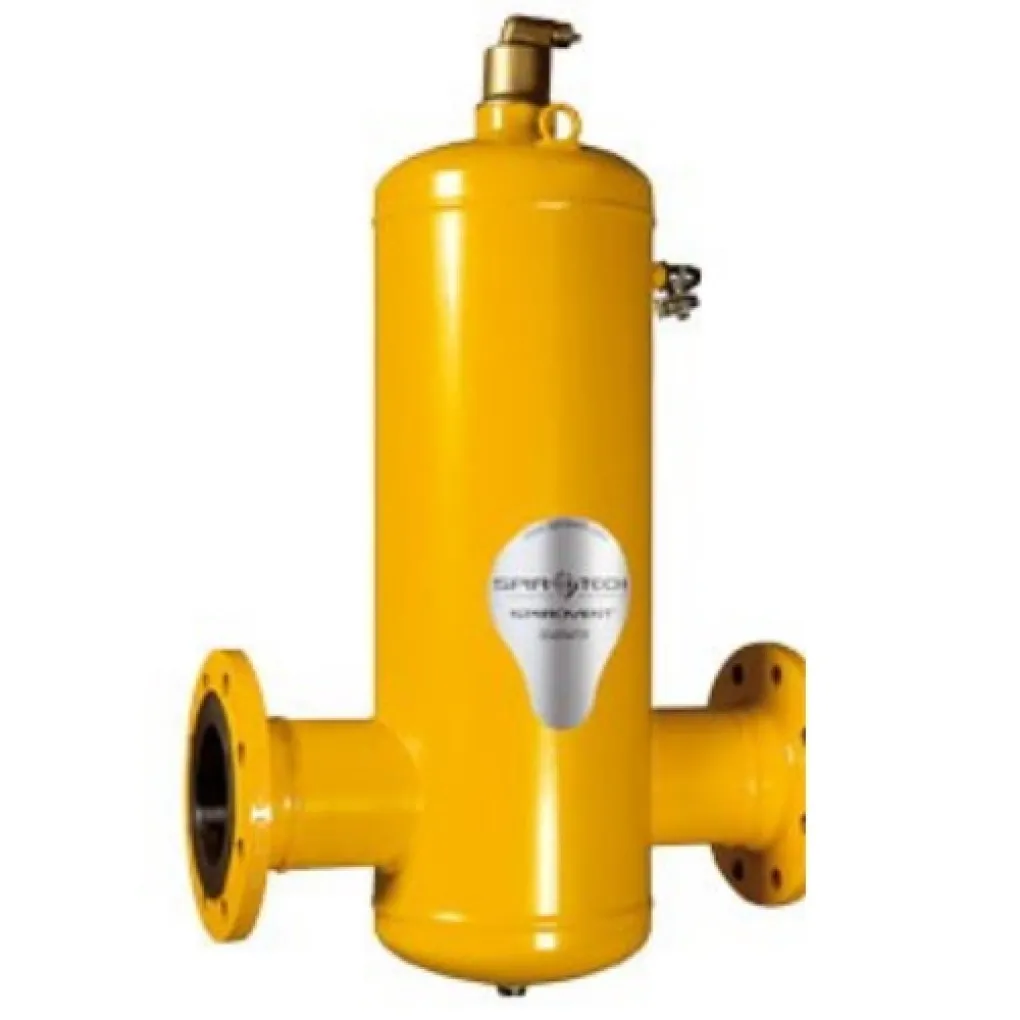 Сепаратор повітря Spirotech Spirovent Air DN65 Hi-F 110C/10bar L (HA065F)- Фото 1