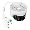 IP-відеокамера панорамна TVT TD-6242E3N(A/PE/WR2) 4Mp*2 (3.5 mm) з мікрофоном- Фото 2