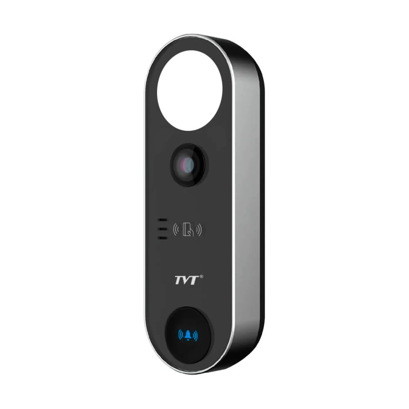 IP-відеопанель TVT TD-E3110-IC/PE/WF WiFi 2Mp з детекцією облич та зчитувачем Mifare - Фото 1