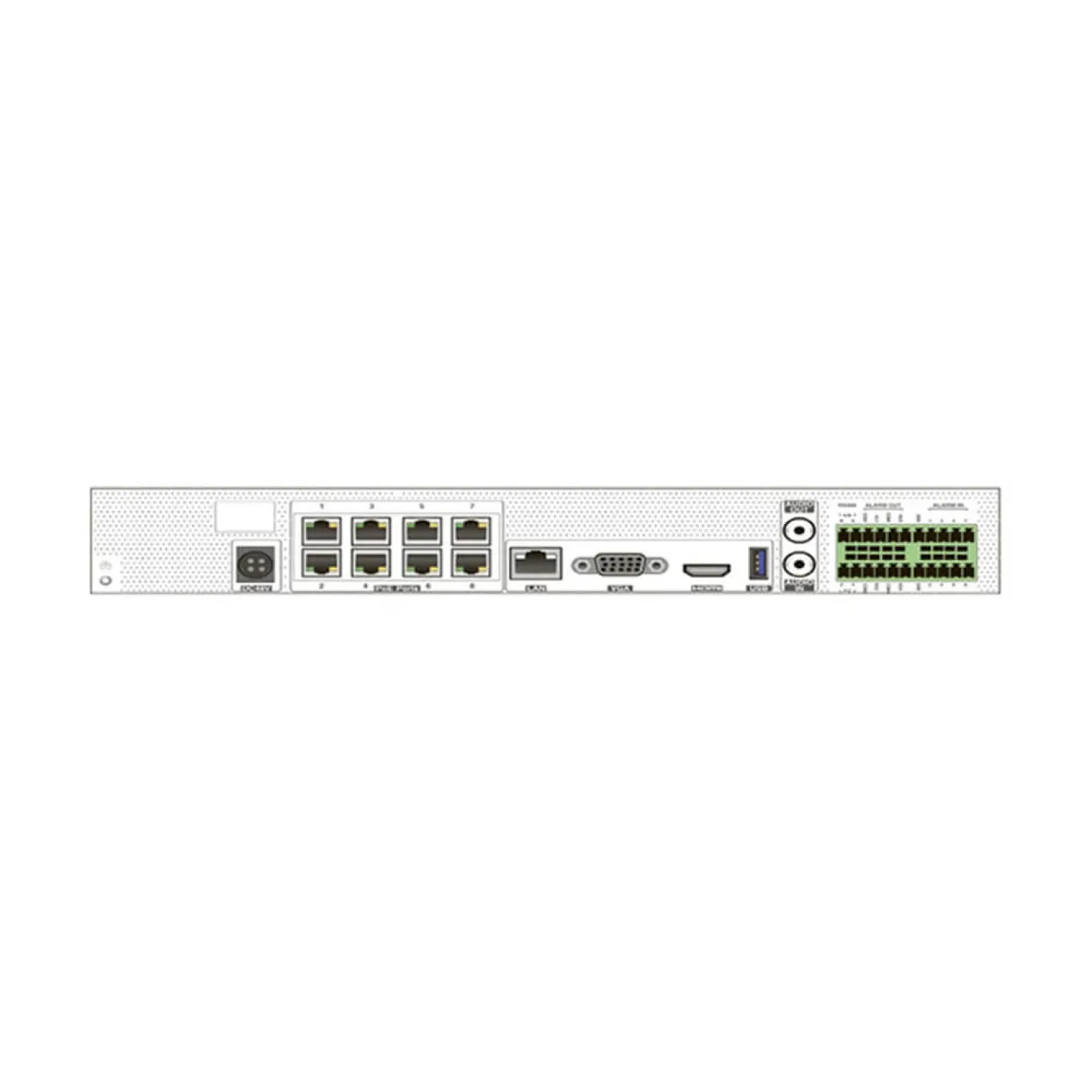 IP-видеорегистратор 8-канальный 8Mp TVT TD-308B1 для тепловизионных камер - Фото 2