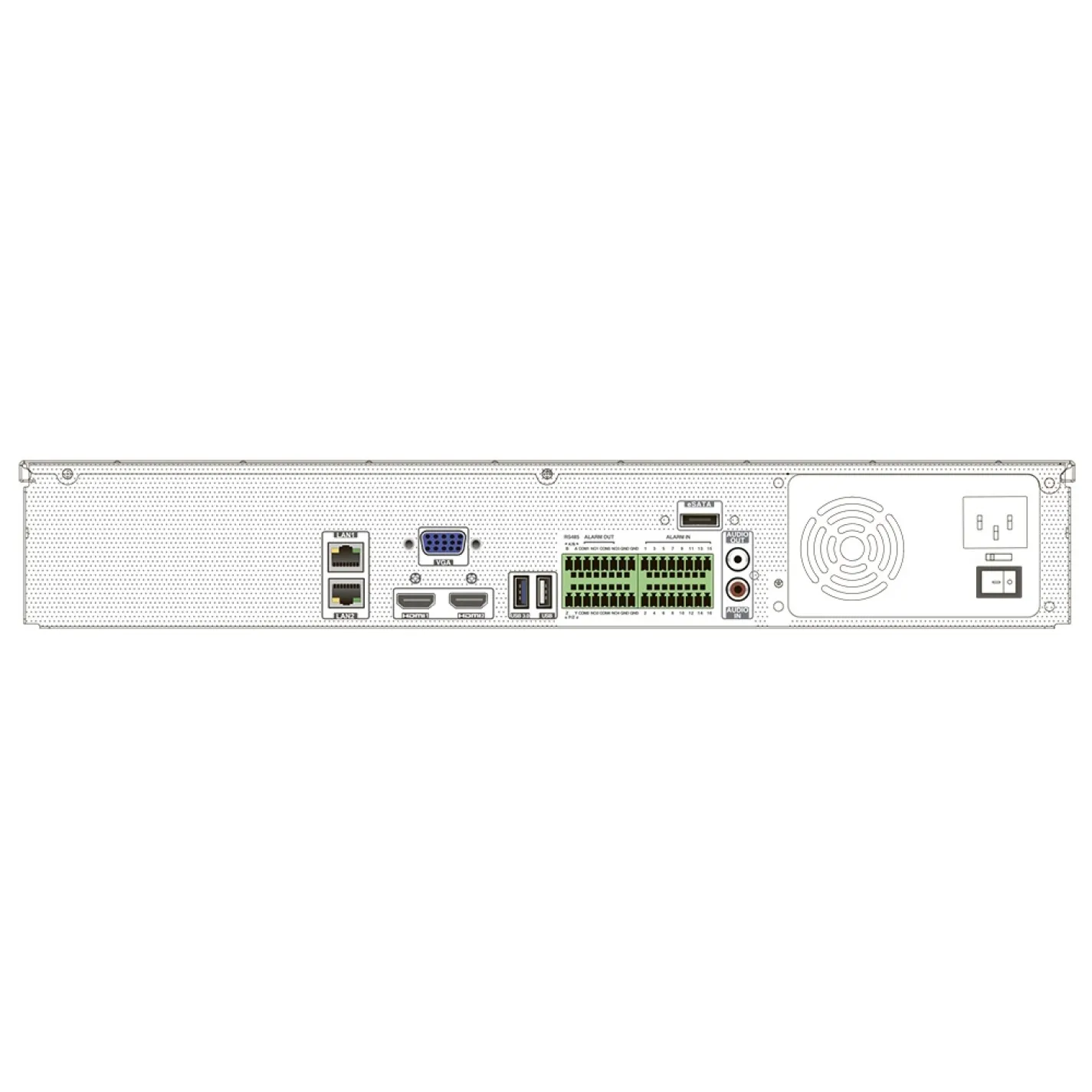 IP-видеорегистратор 32-канальный TVT TD-3332H4-B2(320-256) 12Mp (77-00409) - Фото 2