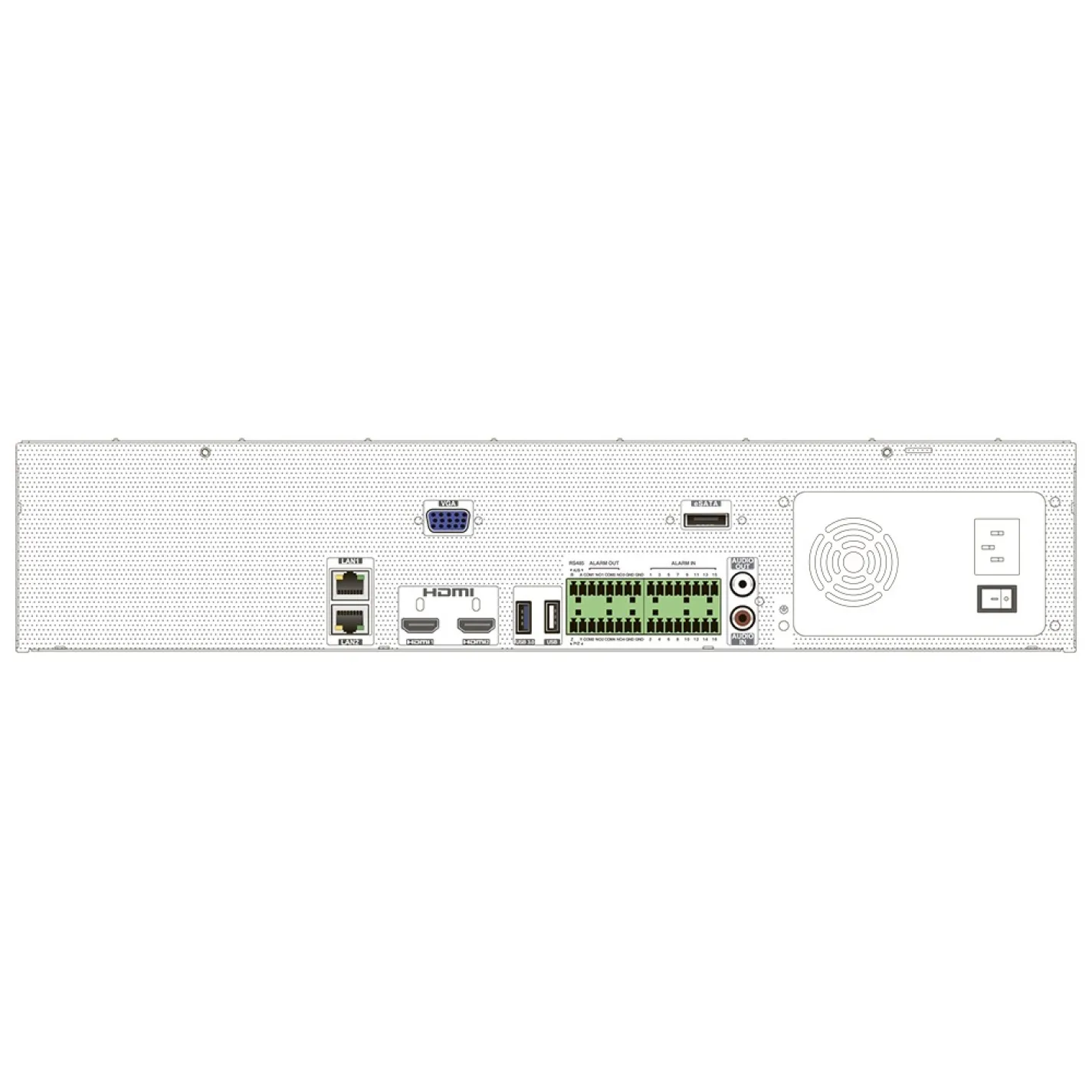 IP-видеорегистратор 32-канальный TVT TD-3332H8-B2(320-256) 12Mp (77-00410) - Фото 2