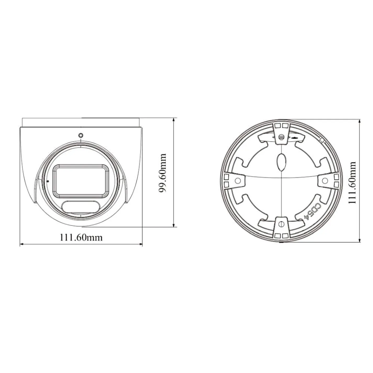 IP-видеокамера TVT TD-9585S4-C(D/AZ/PE/AW3) 8Mp White (2.8-12 mm) с микрофоном - Фото 1