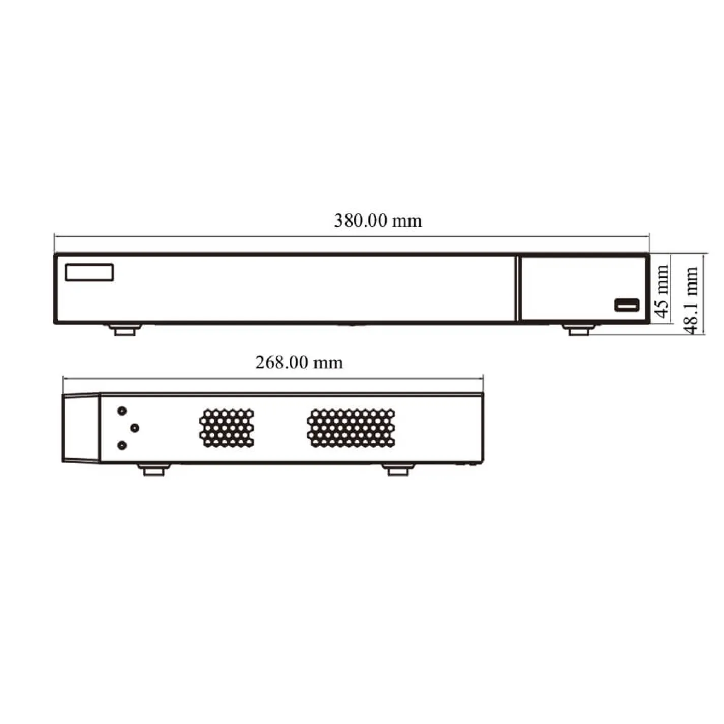 MHD-видеорегистратор 16-канальный 5Mp TVT TD-2716NE-HC-H - Фото 2
