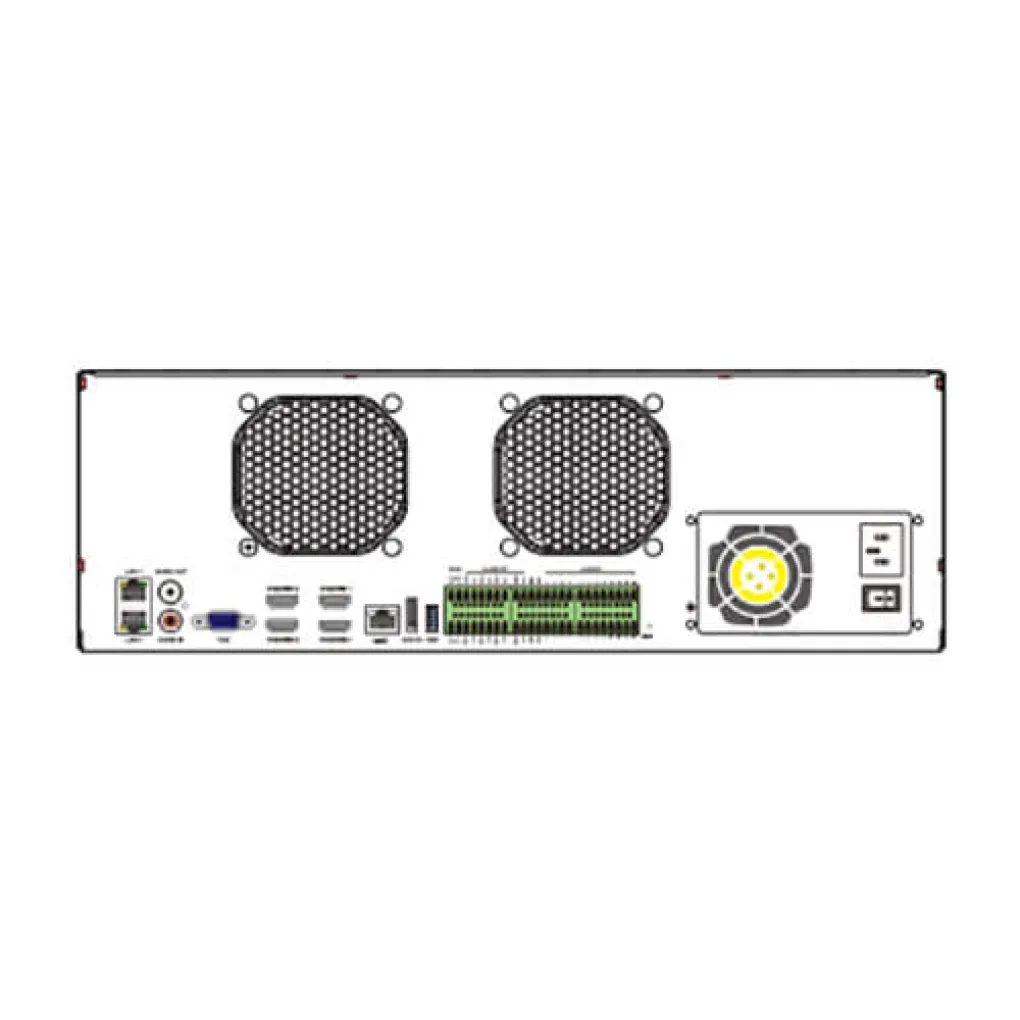IP-видеорегистратор 64-канальный 12Mp TVT TD-3364B16-A2 (640-640)- Фото 3