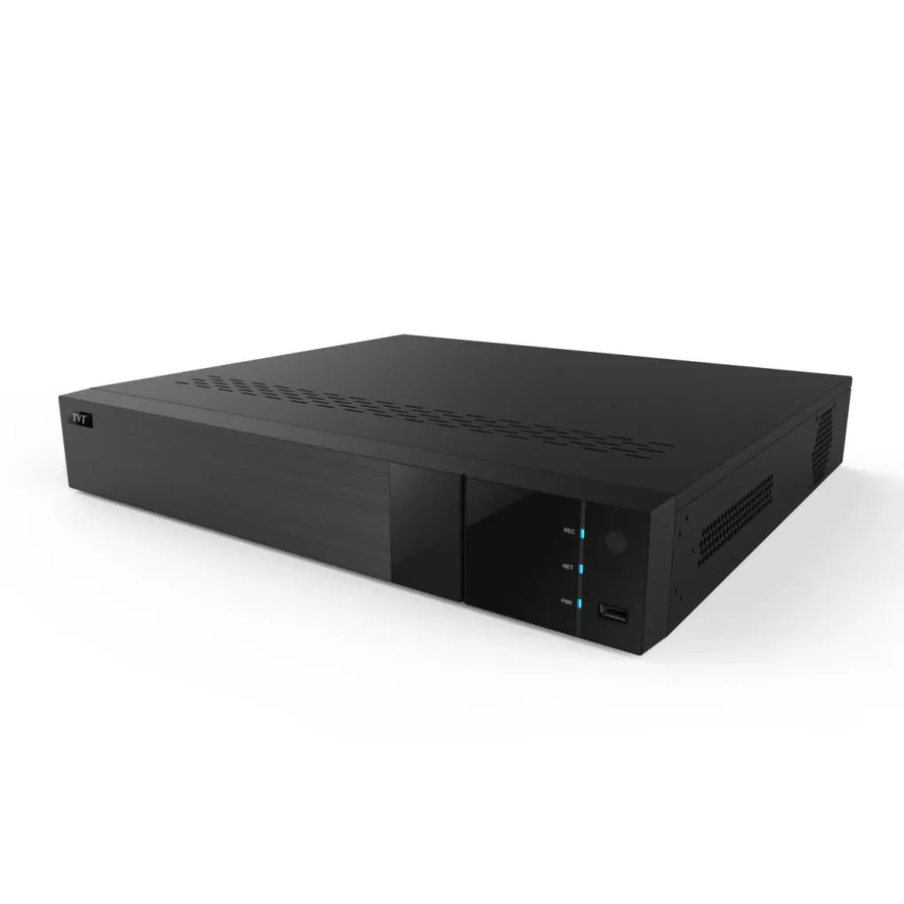 IP-видеорегистратор 32-канальный TVT TD-3332H4-16P-B2(320-256) з 16 портами PoE 12Mp (77-00408)- Фото 1