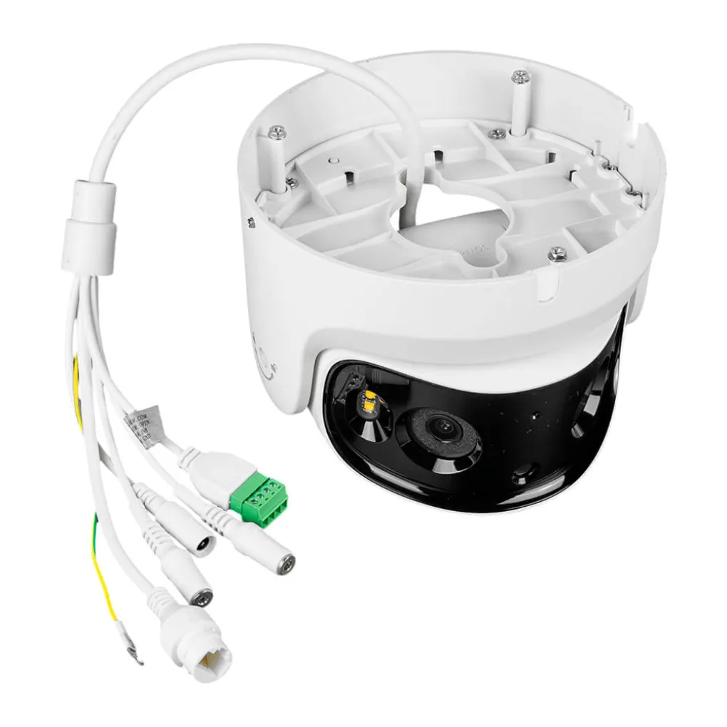 IP-відеокамера панорамна TVT TD-6242E3N(A/PE/WR2) 4Mp*2 (3.5 mm) з мікрофоном- Фото 2
