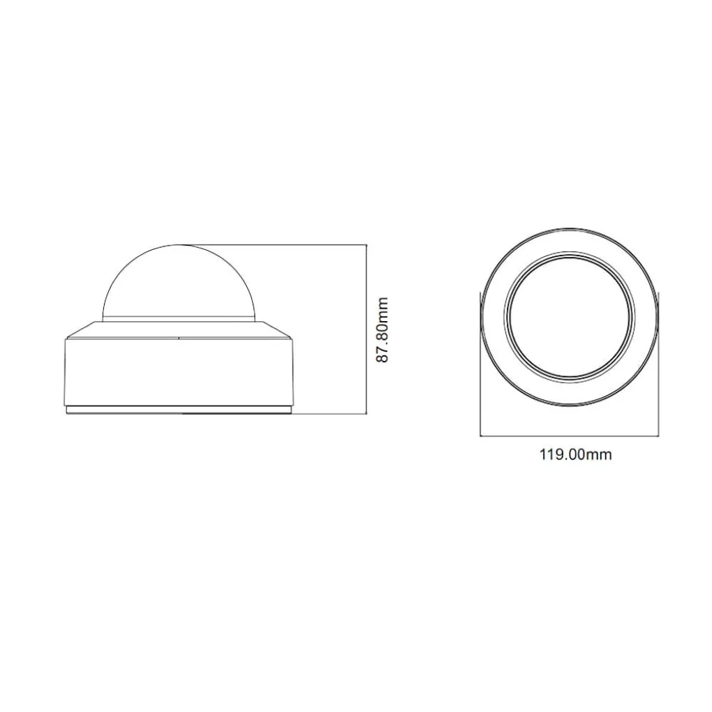 IP-видеокамера TVT TD-9541E3 (D/PE/AR2) 4Mp White (2.8 mm)- Фото 2