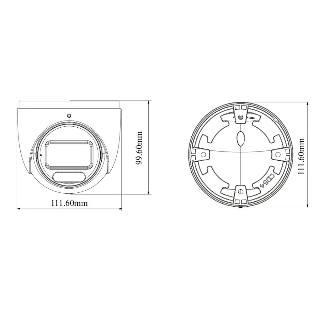 IP-відеокамера TVT TD-9585S4-C(D/AZ/PE/AW3) 8Mp White (2.8-12 mm) з мікрофоном- Фото 2