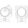 Кухонна мийка Teka CENTROVAL 45 TG, 510 мм, карбон (40143216)- Фото 2