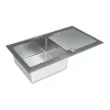 Кухонная мойка Teka DIAMOND RS15 1B 1D 86, серый камень (115100021)- Фото 4