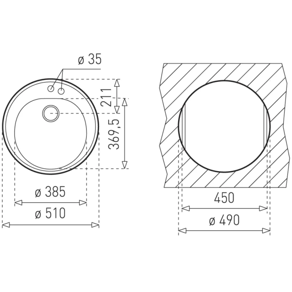 Кухонная мойка Teka CENTROVAL 45 TG, 510 мм, карбон (40143216)- Фото 2