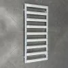 Электрический полотенцесушитель Terma WIX 1110x600 правый серебряный (WLWXT111060KINOE8MOAMX4)- Фото 2