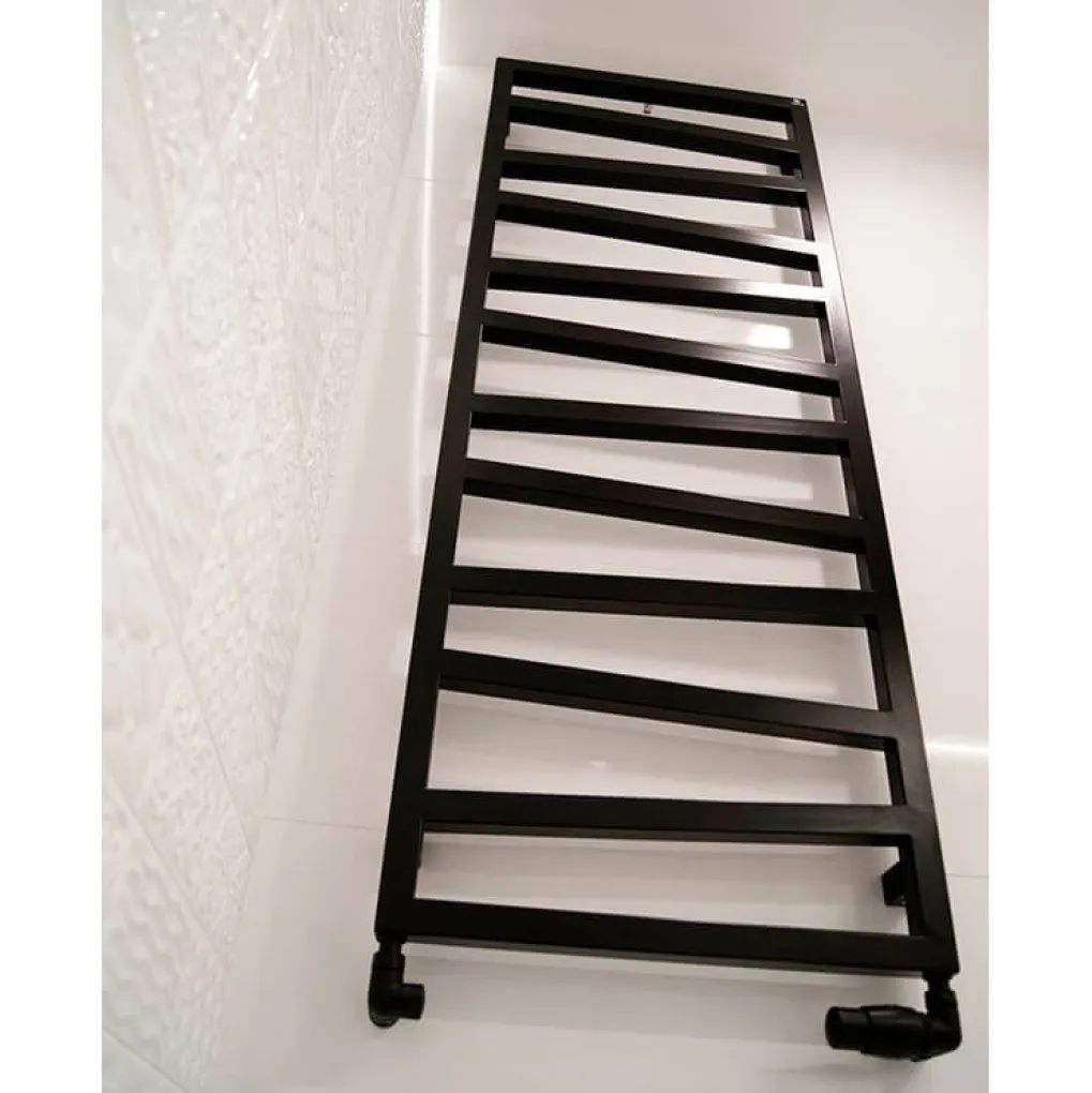 Полотенцесушитель водяной Terma Zigzag 1070х500 (WLZIG107050K9M5E1TS1D)- Фото 2