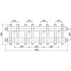 Коллектор комбинированный стальной Termojet в кожухе с комплектом креплений К82ВН.125.(200) выходы вверх и вниз- Фото 2