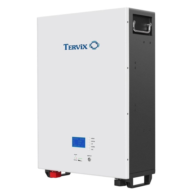 Система автономного живлення Tervix BANKA 10,2 кВтг + інвертор 5кВ + акумулятор 51,2В 100 Ач (2 шт) (693620)- Фото 4