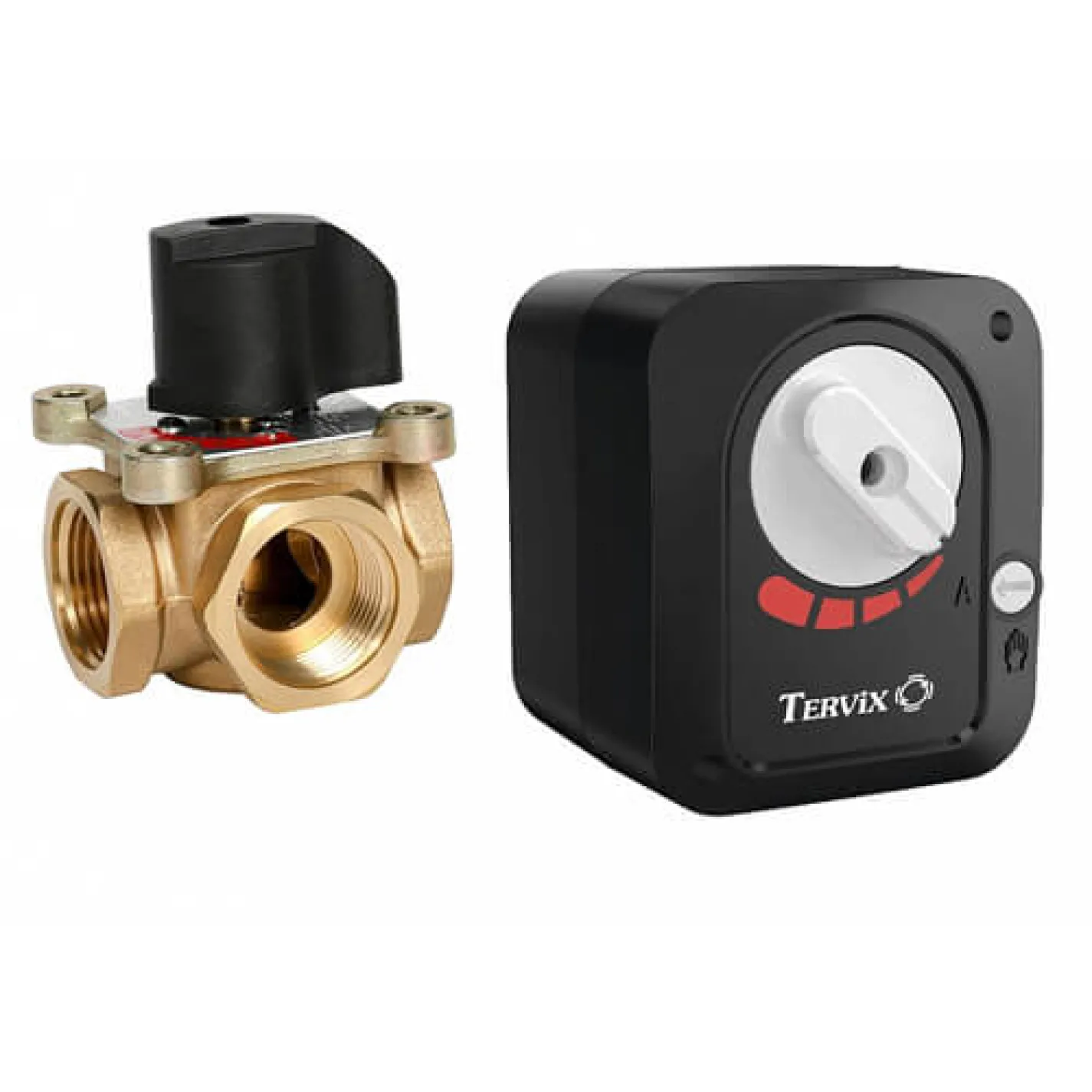 Трехходовой смесительный клапан Tervix Pro Line TOR DN25 1 (312132) - Фото 2