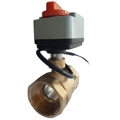 Двухходовой шаровой клапан с электроприводом Tervix Pro Line ORC2 НО 1 1/2 DN40 (201165)
