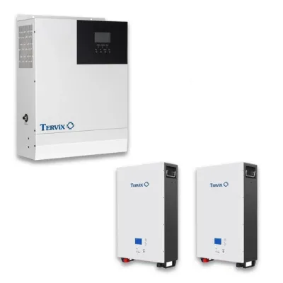 Система автономного живлення Tervix BANKA 9,6 кВтг + інвертор 5кВ + акумулятор 48В 100 Ач (2 шт)