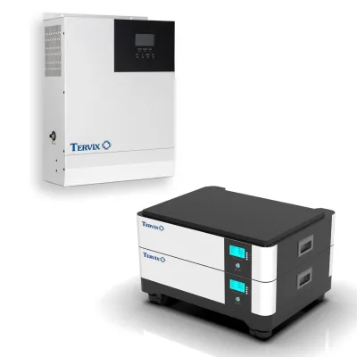 Система автономного живлення Tervix BANKA 20,4 кВтг + інвертор 5кВ + акумулятор 51,2В 200 Ач (2 шт)