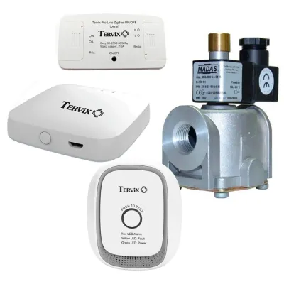 Система захисту від витоку газу Tervix ZigBee Gas Stop System 1/2"