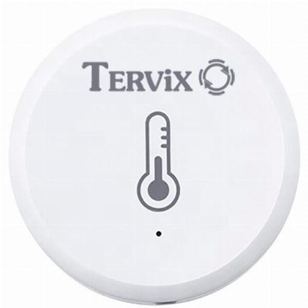 Беспроводной датчик температуры и уровня влажности воздуха в помещении Tervix ZigBee T&H Simple (413031)