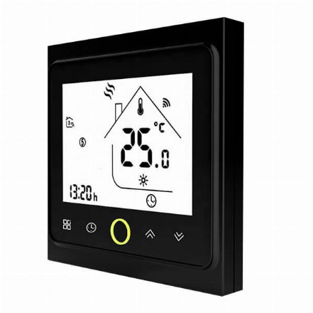 Термостат для газового/електричного котла з WiFi керуванням Tervix Pro Line чорний (114330)
