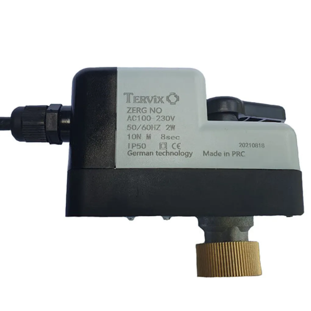 Двоходовий кульовий клапан з електроприводом Tervix Pro Line ZERG НО 1/2 DN15 (205112)- Фото 2