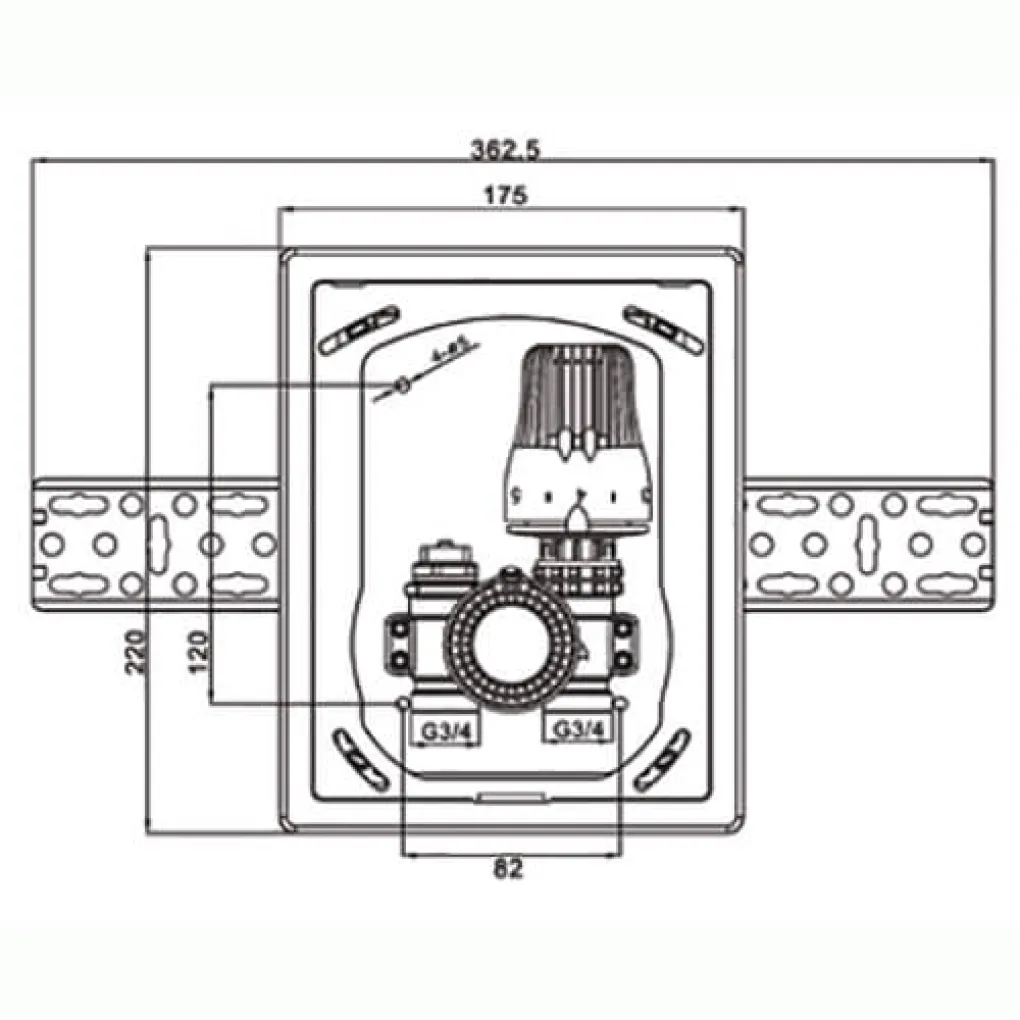 Регулятор теплої підлоги Tervix Pro Line Control Box R2 (321022)- Фото 3