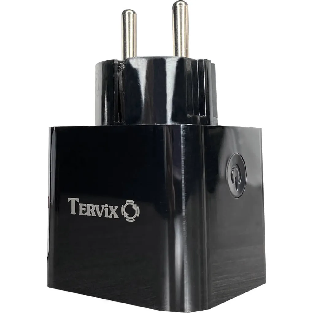 Розумна розетка Tervix Pro Line WiFi Socket Black (421420)- Фото 2