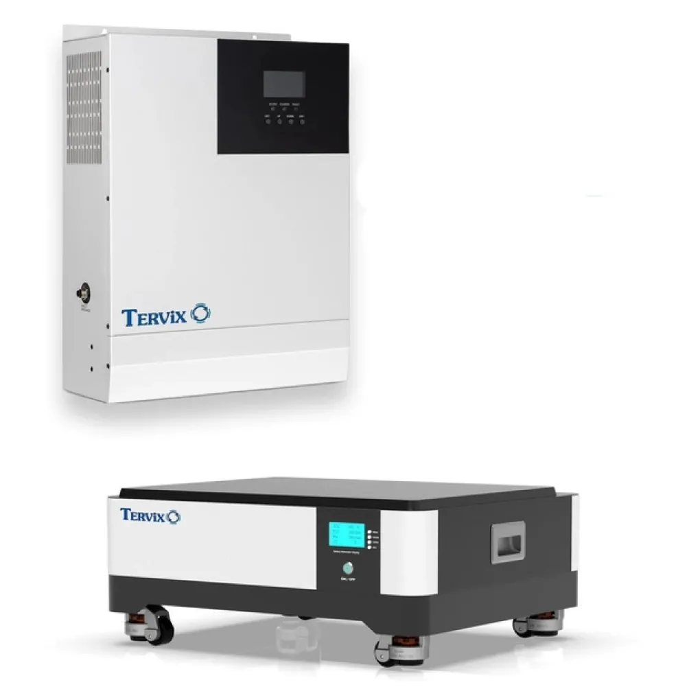 Система автономного питания Tervix BANKA 10,2 кВтч + инвертор 5кВ + аккумулятор 51,2В 200 Ач- Фото 1