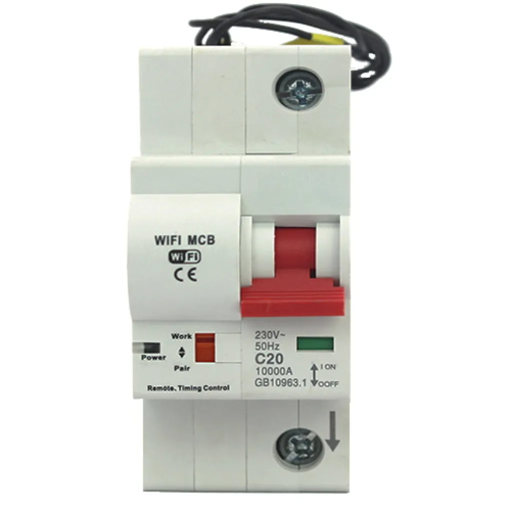 Умный автоматический выключатель Tervix Pro Line WiFi Circuit Breaker, 16A (439461)