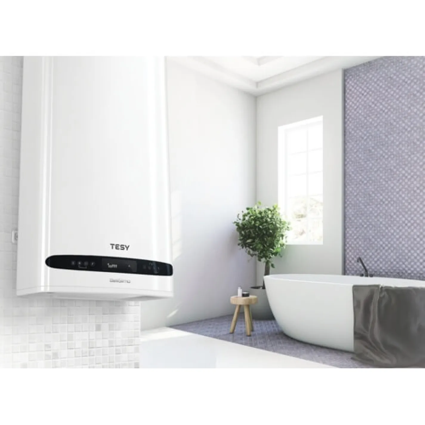Бойлер электрический Tesy Bellislimo Cloud GCR 502722 E31 ECW Wi-Fi 50 л (304766) - Фото 1