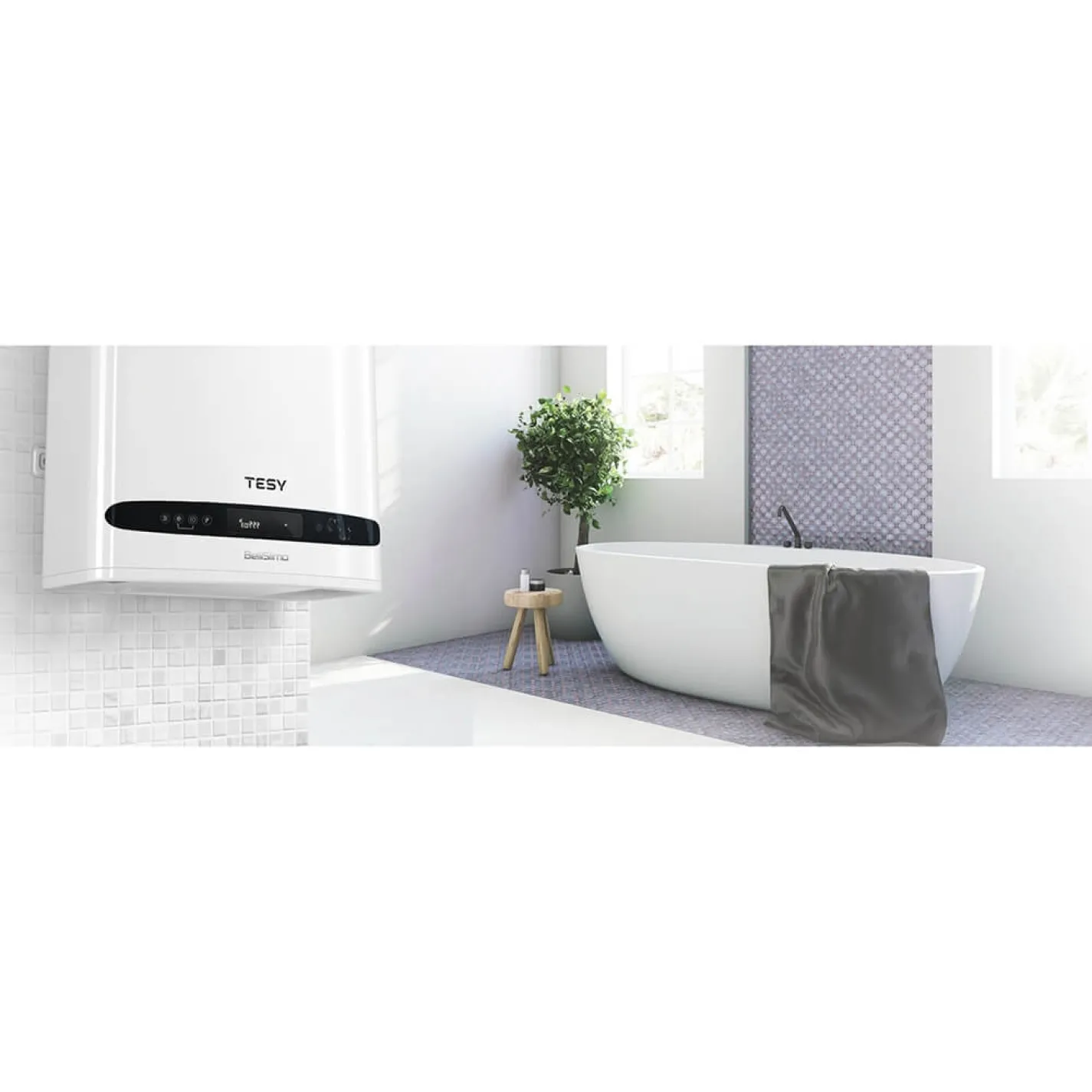 Бойлер электрический Tesy Bellislimo Cloud GCR 502722 E31 ECW Wi-Fi 50 л (304766) - Фото 3