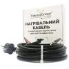 Двухжильный кабель ThermoGreen TGRD-55 м 30 Вт с термостатом и вилкой для обогрева труб- Фото 1