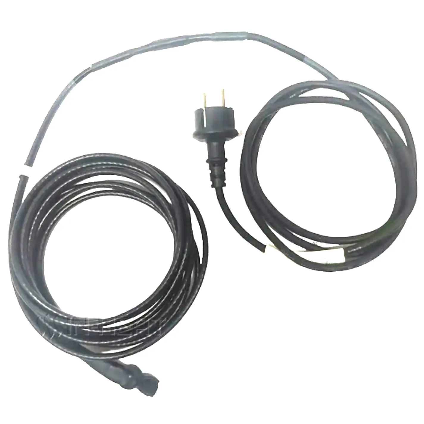 Двухжильный кабель ThermoGreen TGRD-10 м 30 Вт с термостатом и вилкой для обогрева труб - Фото 1
