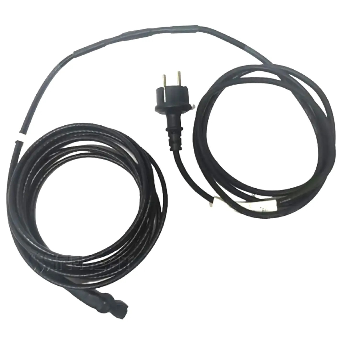 Двожильний кабель ThermoGreen TGRD-14 м 30 Вт з термостатом та вилкою для обігріву труб - Фото 1