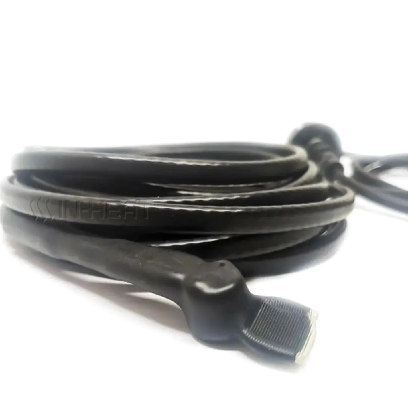Двожильний кабель ThermoGreen TGRD-14 м 30 Вт з термостатом та вилкою для обігріву труб - Фото 2