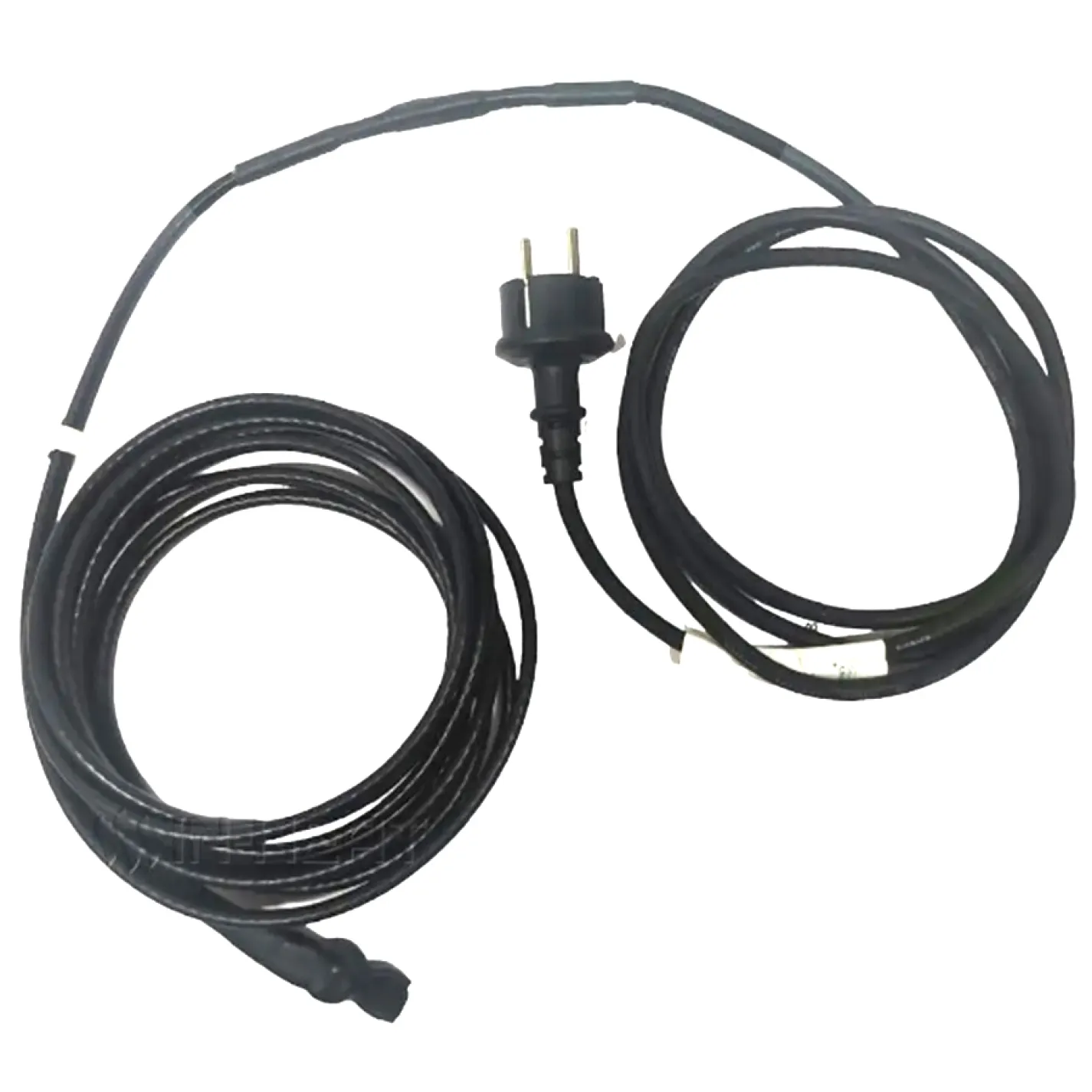 Двухжильный кабель ThermoGreen TGRD-30 м 30 Вт с термостатом и вилкой для обогрева труб - Фото 1