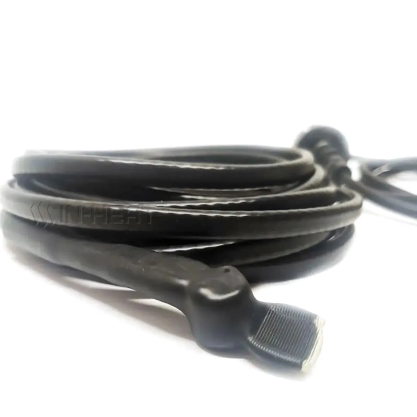 Двожильний кабель ThermoGreen TGRD-55 м 30 Вт з термостатом та вилкою для обігріву труб - Фото 2