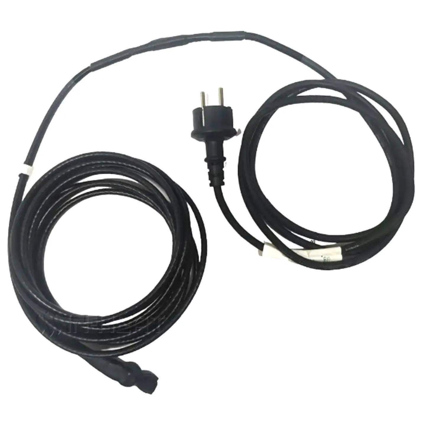 Двожильний кабель ThermoGreen TGRD-6 м 30 Вт з термостатом та вилкою для обігріву труб - Фото 1