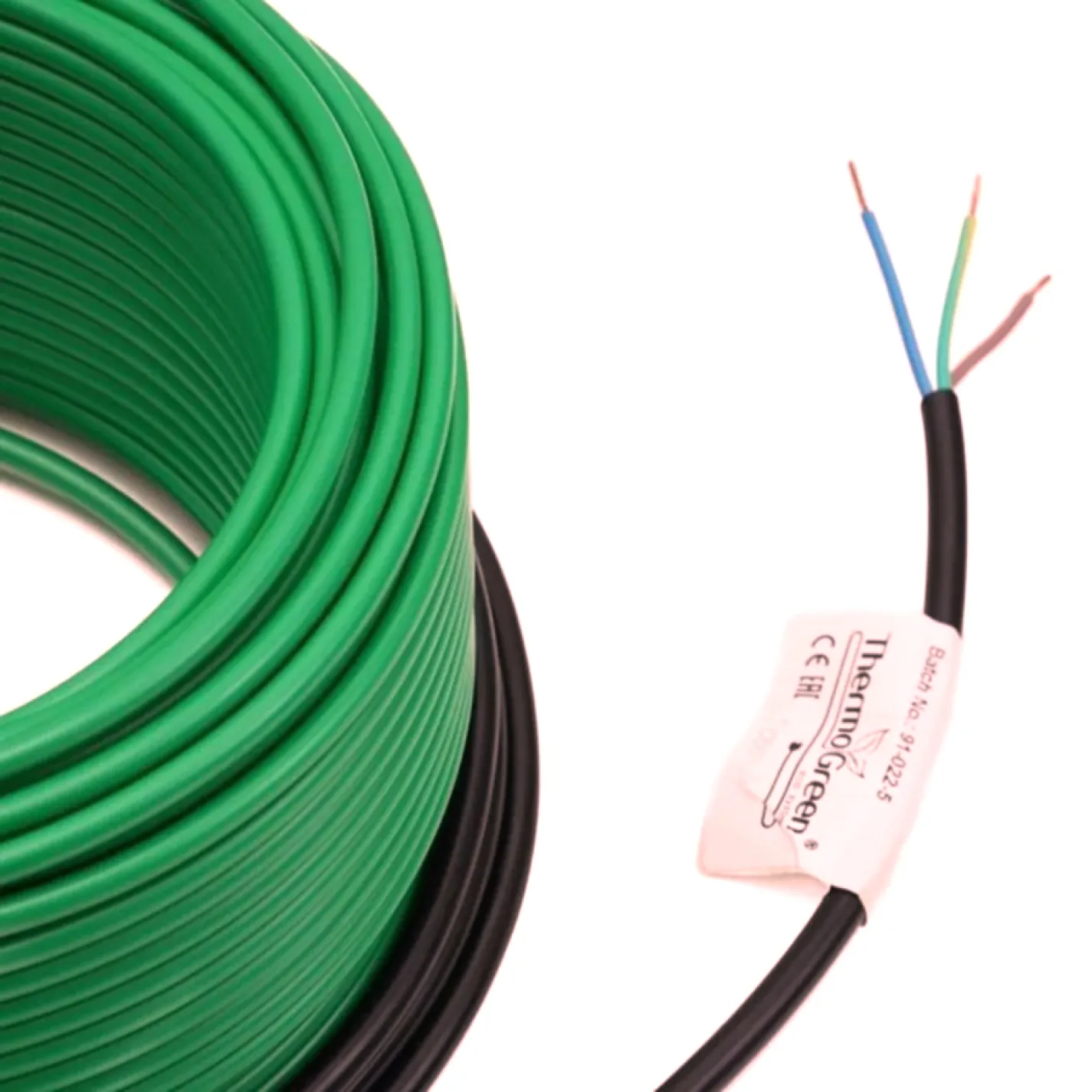 Нагревательный кабель ThermoGreen TGCT20-3100W для теплого пола 155 м - Фото 2