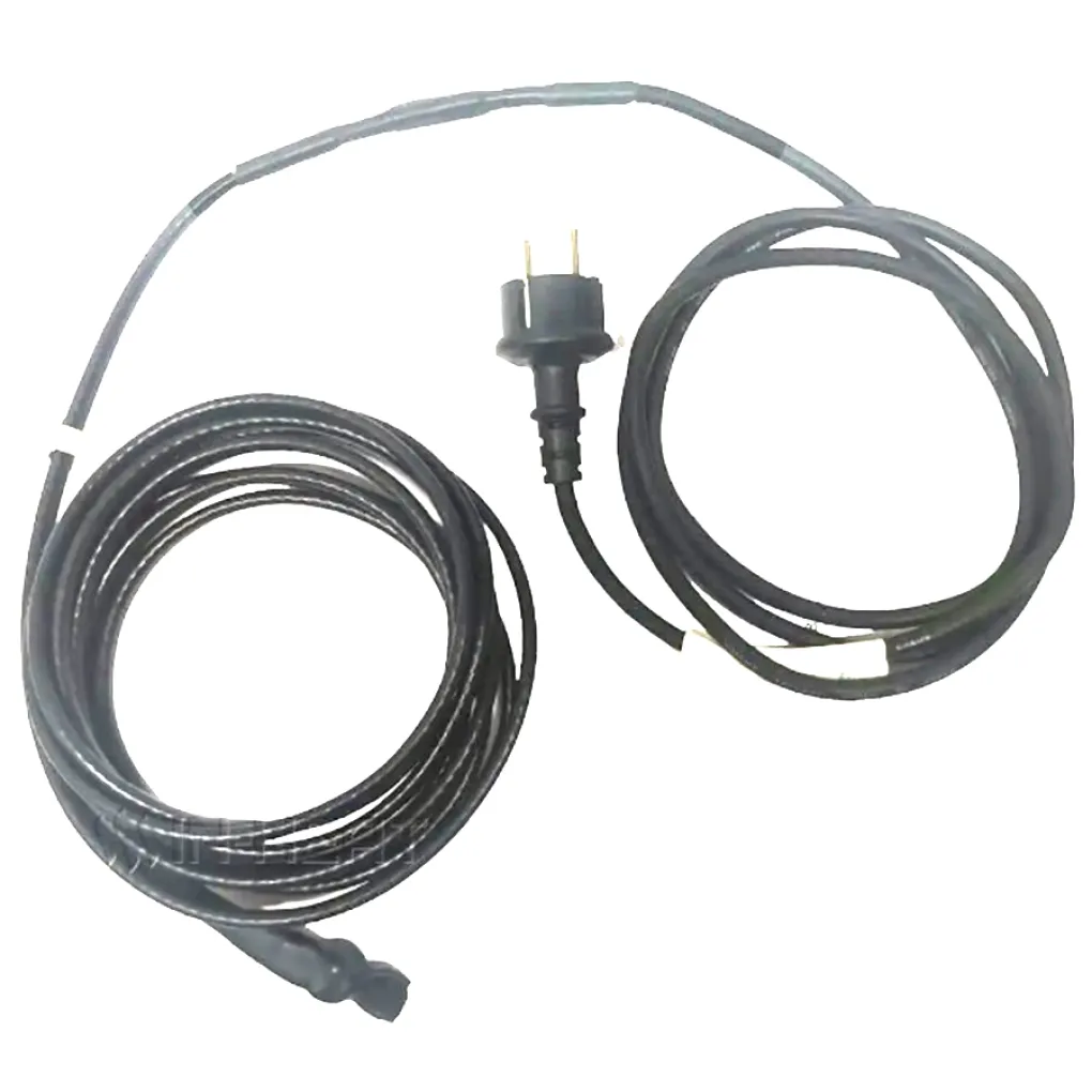 Двухжильный кабель ThermoGreen TGRD-10 м 30 Вт с термостатом и вилкой для обогрева труб- Фото 2
